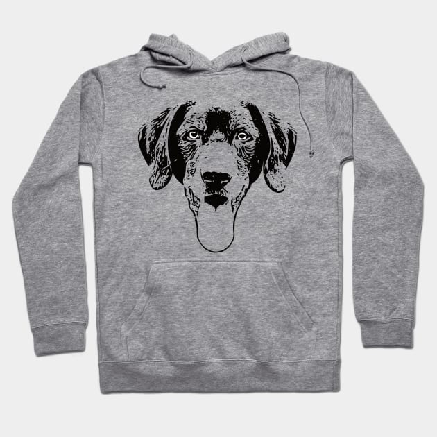 Black Lab Labrador Retriever Hoodie by DoggyStyles